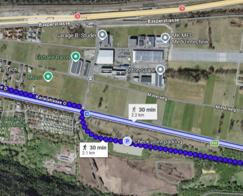 Anreise Ringkuhkampf Goler Raron